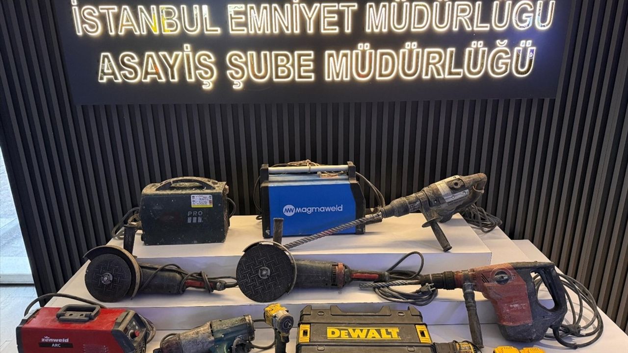 İstanbul'da Hırsızlık Operasyonu: 3 Zanlı Tutuklandı