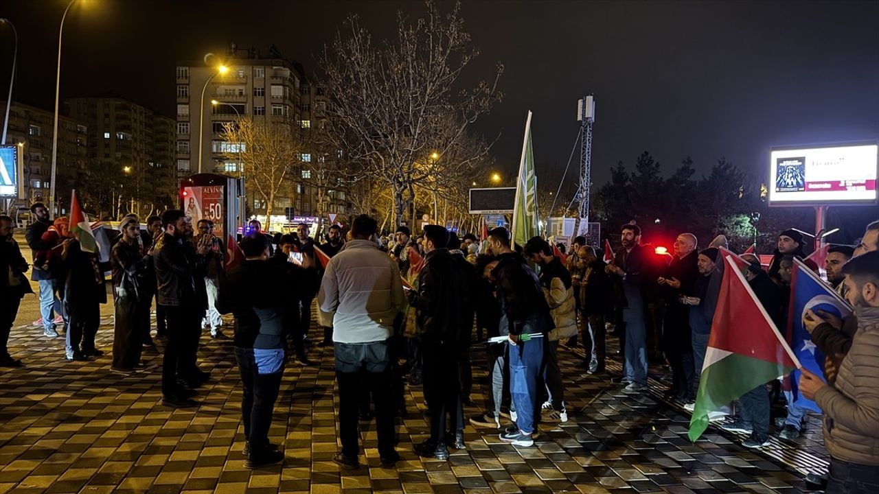 Kahramanmaraş'ta Gazze Ateşkesi Coşkuyla Kutlandı