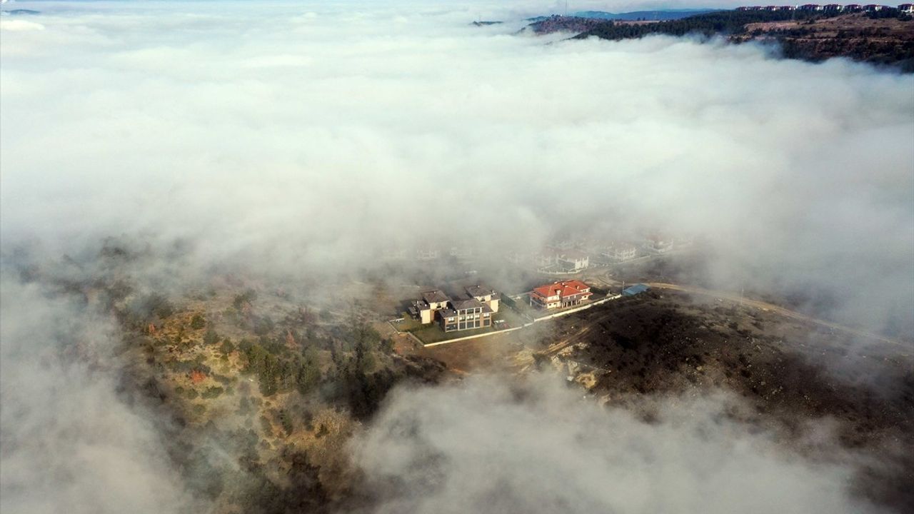 Kastamonu'da Sis Hava Görüşünü Olumsuz Etkiliyor