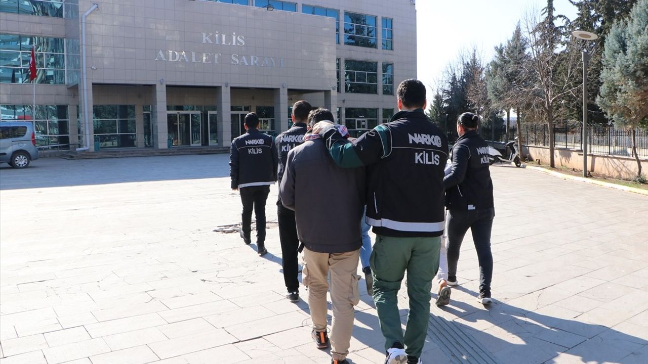 Kilis'te Uyuşturucu Operasyonu: 3 Tutuklama