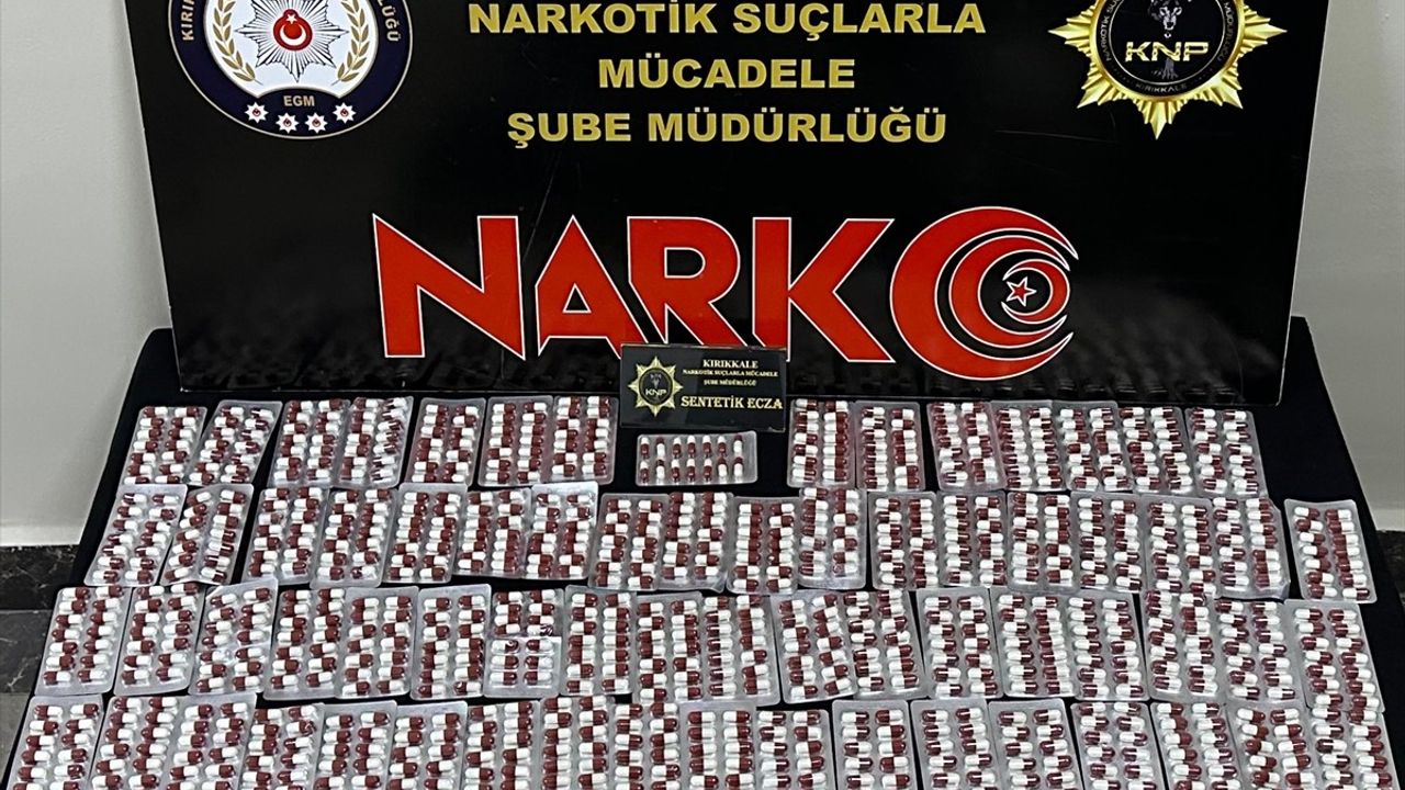 Kırıkkale'de Uyuşturucu Operasyonu: 3 Tutuklama