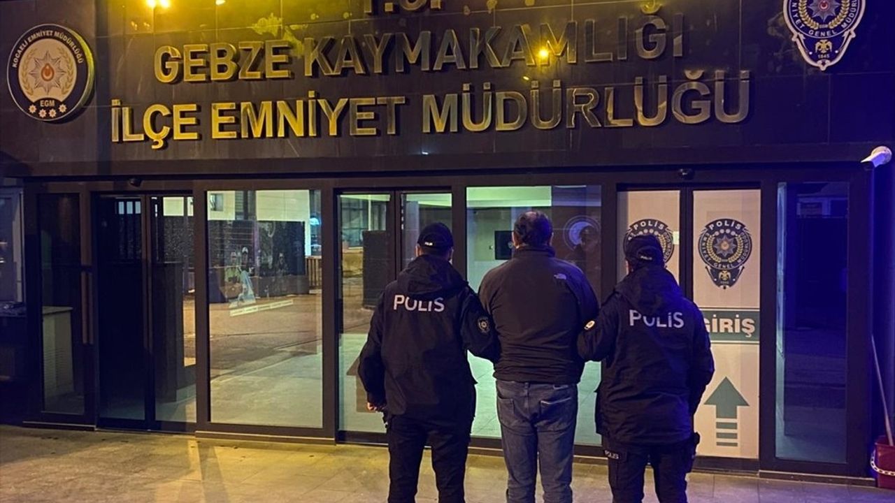 Kocaeli'de Hapis Cezası Bulunan 3 Hükümlü Tutuklandı