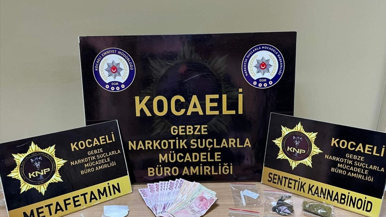 Kocaeli'de Uyuşturucu Operasyonu: 3 Tutuklama