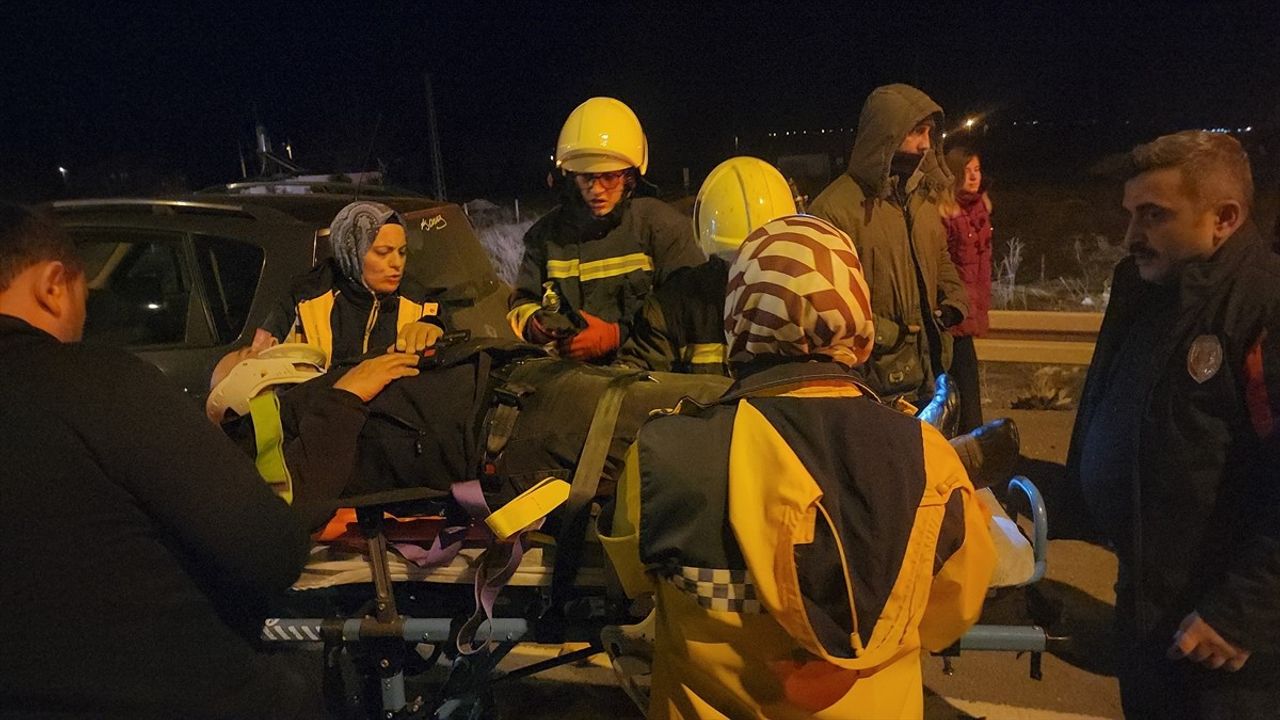 Konya'da Trafik Kazası: 6 Yaralı