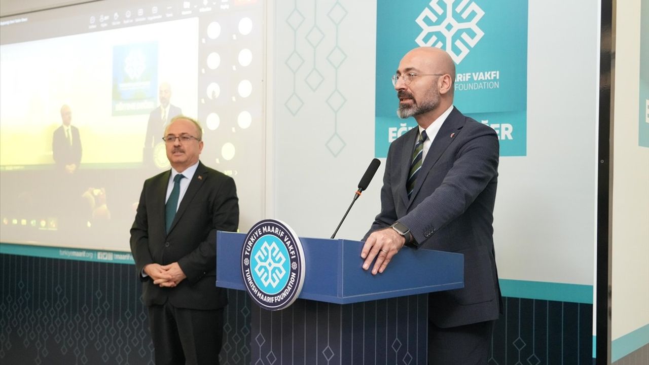 Mahmut Mustafa Özdil, Türkiye Maarif Vakfı Başkanlığına Seçildi