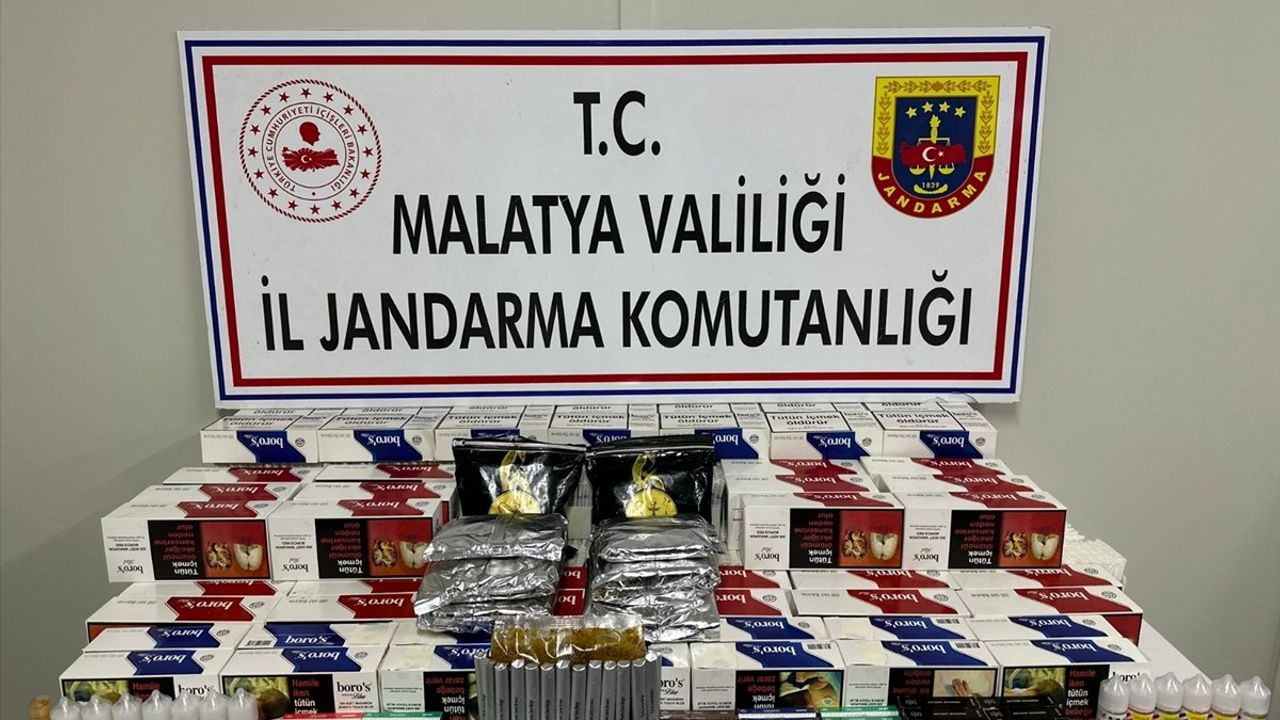 Malatya'da Kaçakçılık Operasyonu: İki Şüpheli Gözaltına Alındı