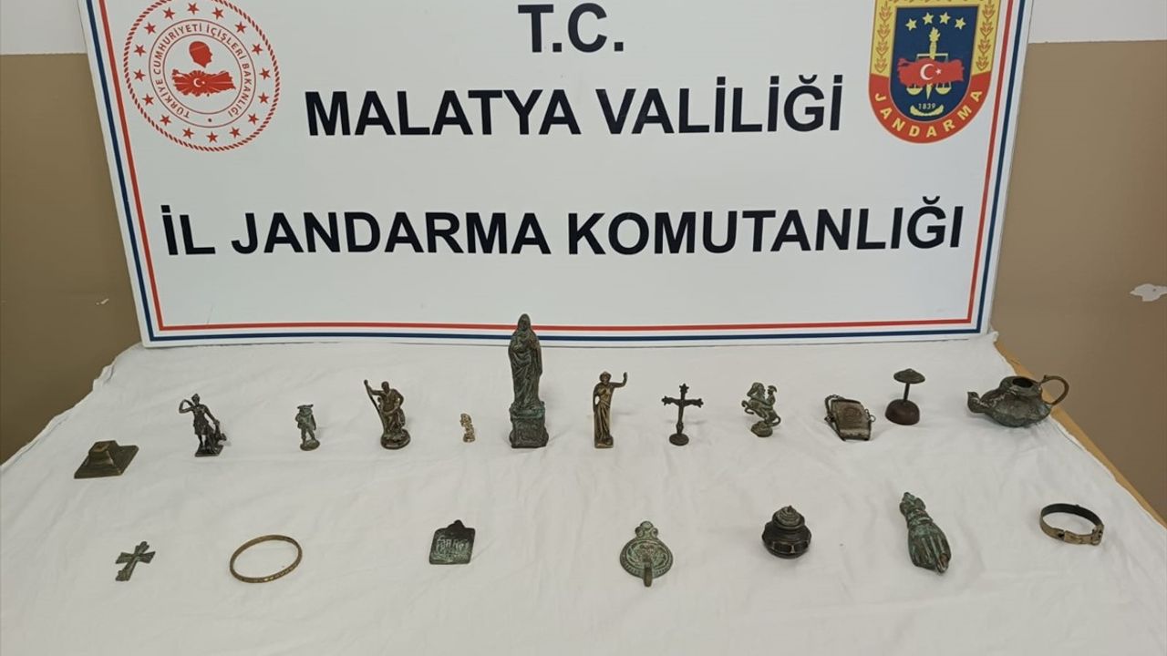 Malatya'da Tarihi Eser Operasyonu: Bir Şahıs Yakalandı