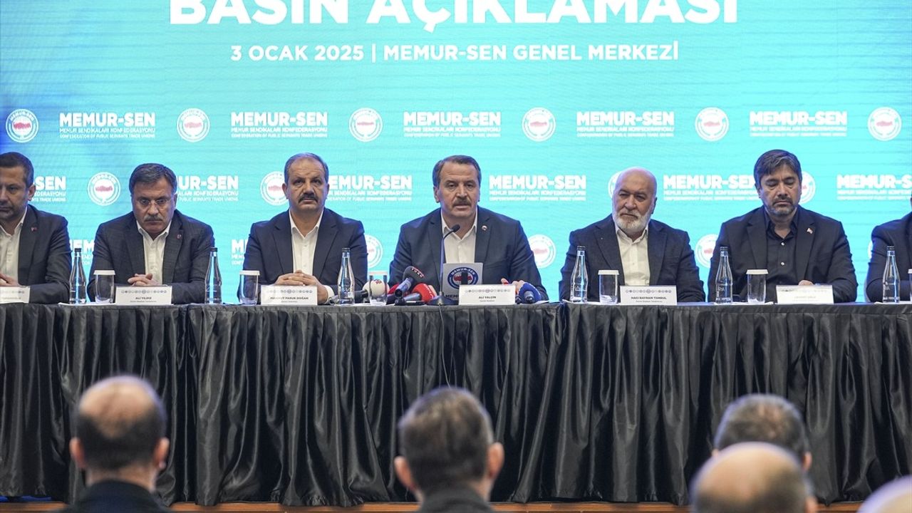 Memur-Sen'den Kamu Görevlilerine Refah Payı İsteği