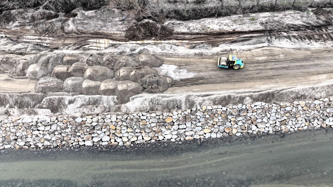 Meriç Nehri'nin Taşkın Koruma Çalışmaları Devam Ediyor