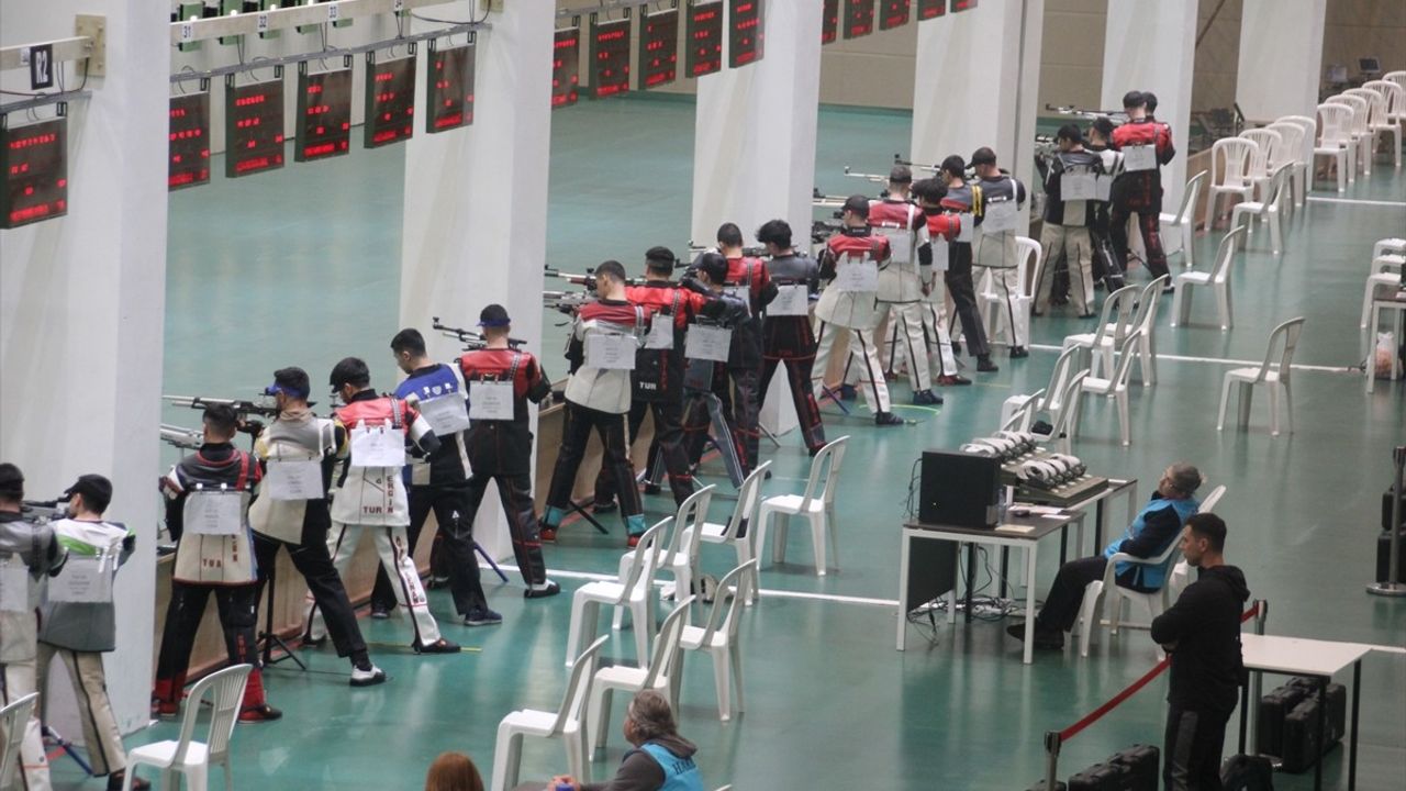 Mersin'de Havalı Silahlar Murat Yılmaz Federasyon Kupası Açıldı