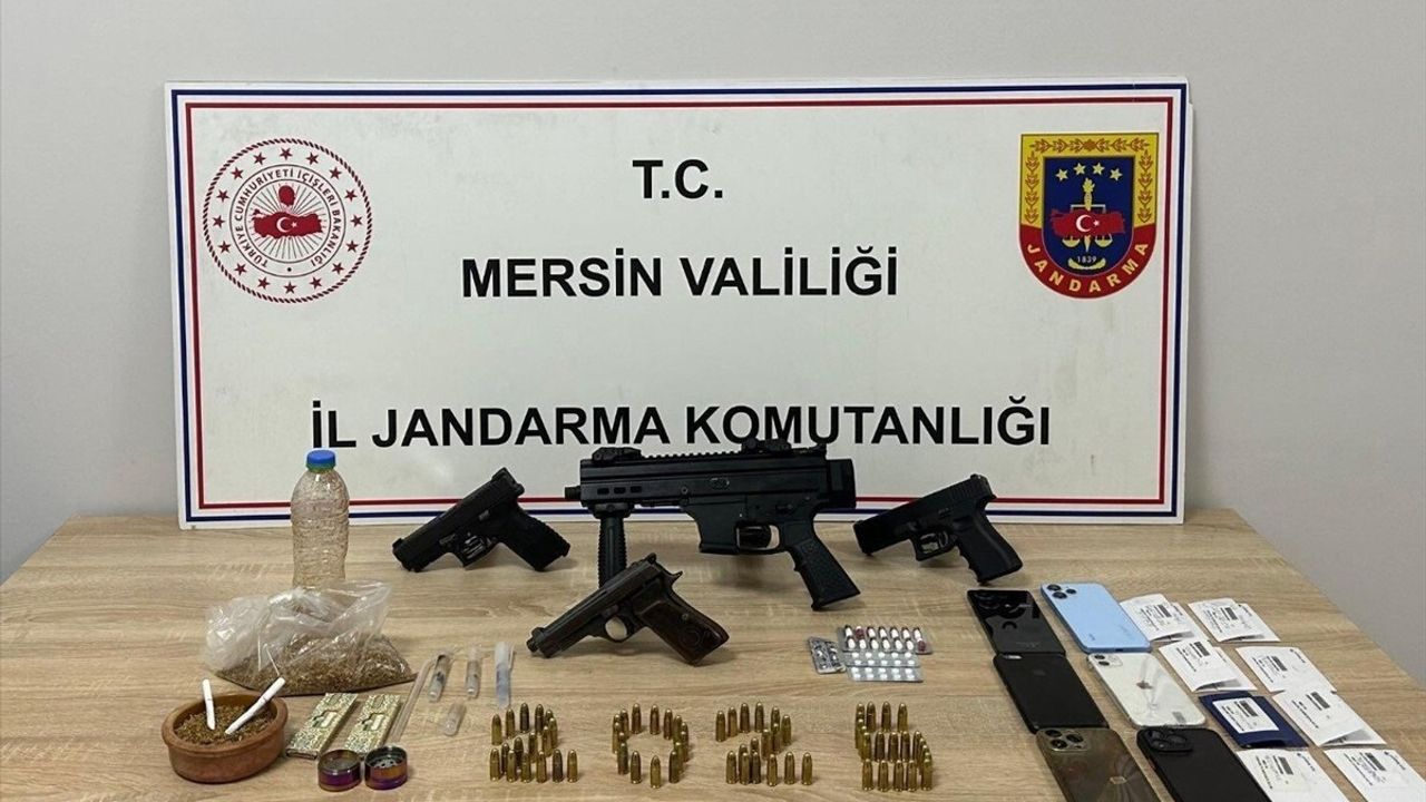 Mersin'de Suç Örgütüne Yönelik Operasyon: 3 Tutuklama