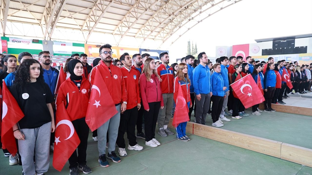 Mersin'de Üniversiteler Arası Bocce Şampiyonası Başladı