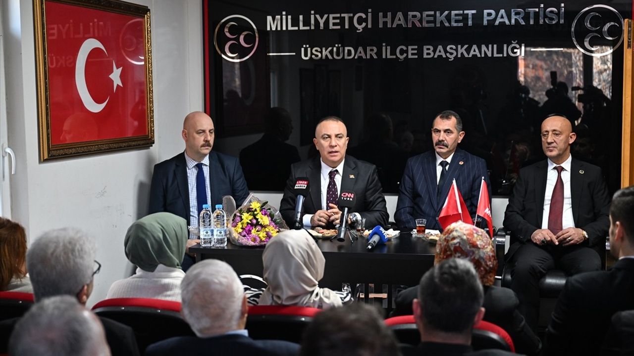 MHP Genel Başkan Yardımcısı Yönter, Üsküdar ve Kadıköy'de Partili Buluşmalarını Gerçekleştirdi