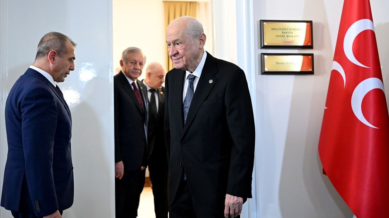 MHP Genel Başkanı Bahçeli, DEM Parti Heyetiyle Bir Araya Geldi