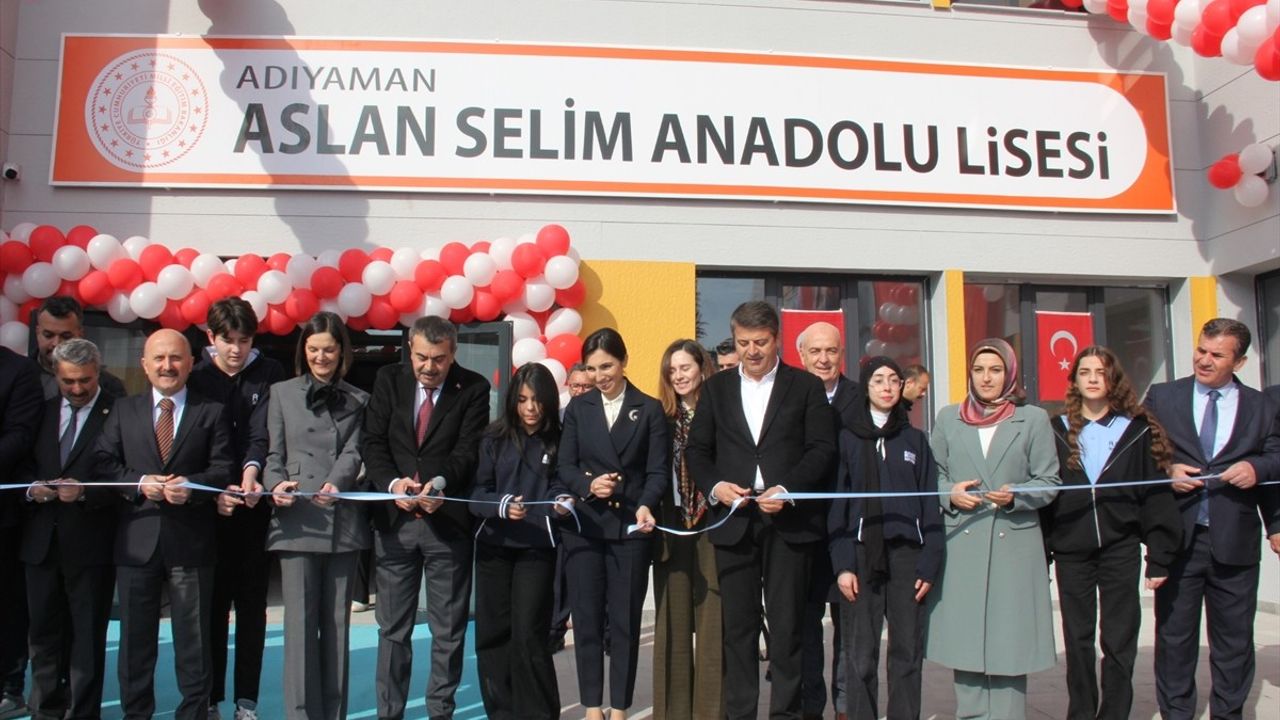 Milli Eğitim Bakanı Tekin'den Adıyaman'da Önemli Açıklamalar