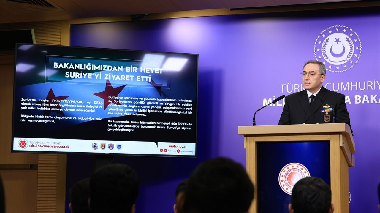 MSB'den Önemli Açıklamalar: Suriye ve Terörle Mücadele