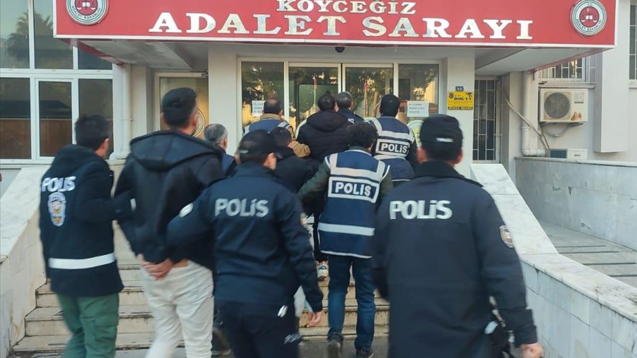 Muğla'da Yağma ve Gasp Şüphesi: 4 Zanlı Tutuklandı