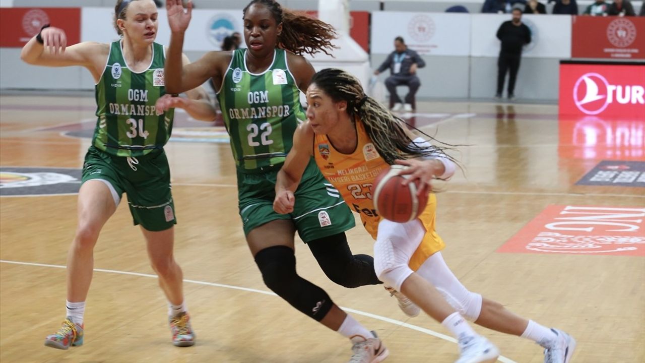 OGM Ormanspor, Melikgazi Kayseri Basketbol'u Yendi