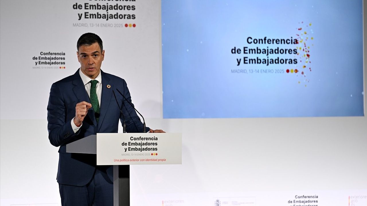 Pedro Sanchez'den Türkiye ile İlişkileri Güçlendirme Vurgusu