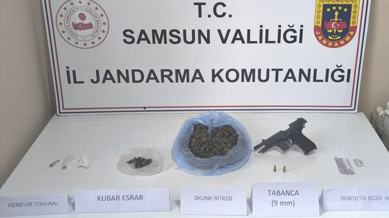 Samsun'da Uyuşturucu Operasyonu: 2 Şüpheli Gözaltında