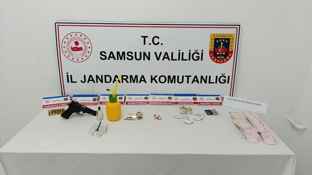 Samsun'da Uyuşturucu Operasyonu: 3 Şüpheli Yakalandı