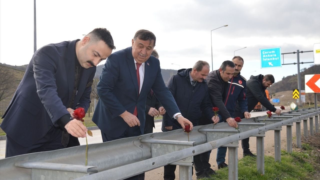 Samsunspor'un Kazada Hayatını Kaybedenleri Anıldı