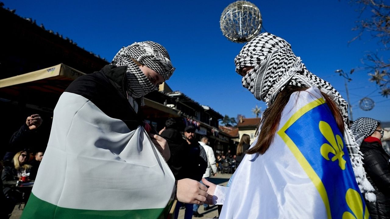 Saraybosna'da Gazze için Dayanışma Etkinliği