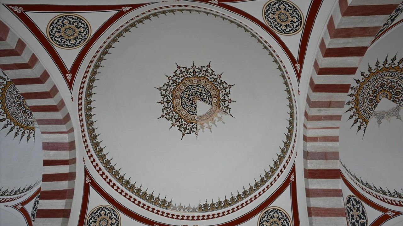 Selimiye Camisi'nde Restorasyon Süreci Devam Ediyor