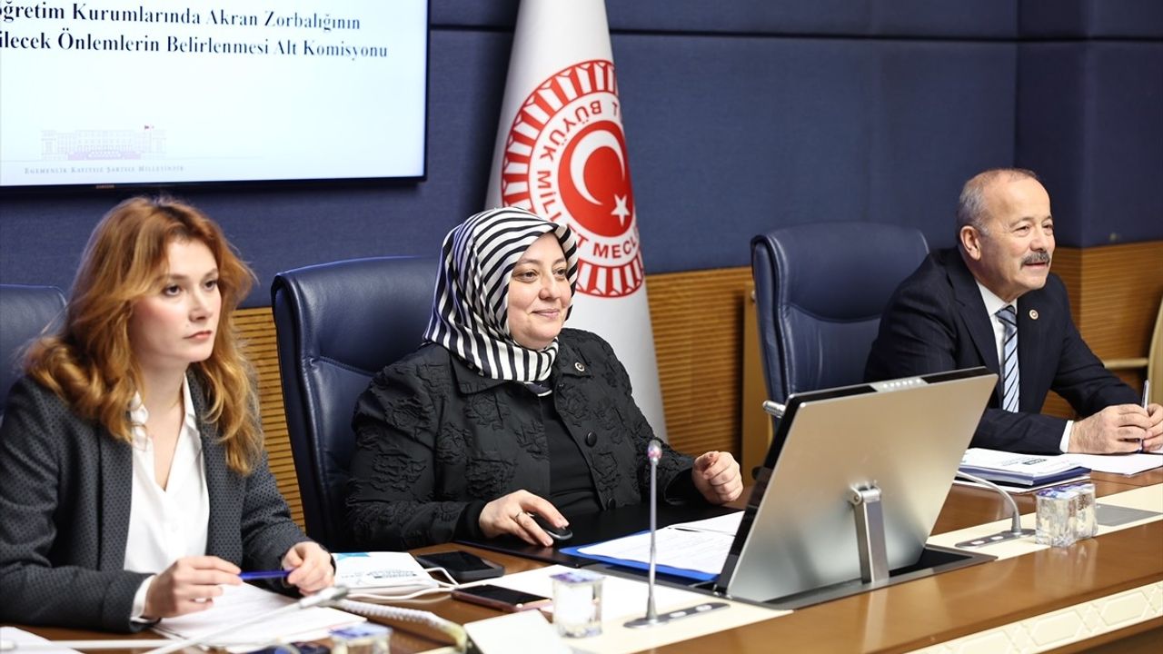 TBMM Akran Zorbalığı Araştırma Alt Komisyonu Toplantısı Gerçekleştirildi