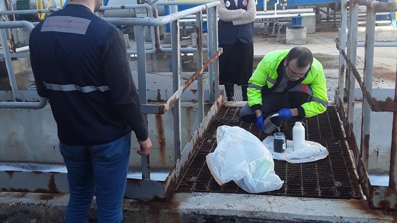 Tekirdağ'da Müsilajla Mücadele İçin Atık Su Denetimleri Yapıldı