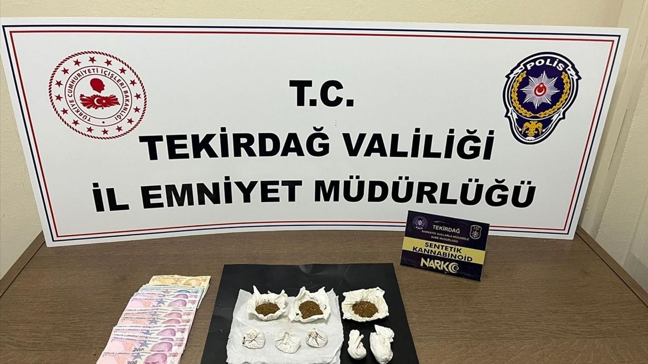 Tekirdağ'da Narkotik Operasyonunda 9 Zanlı Tutuklandı