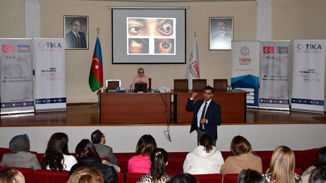 TİKA'nın Azerbaycan'daki Göz Travmaları Yönetimi Eğitimi