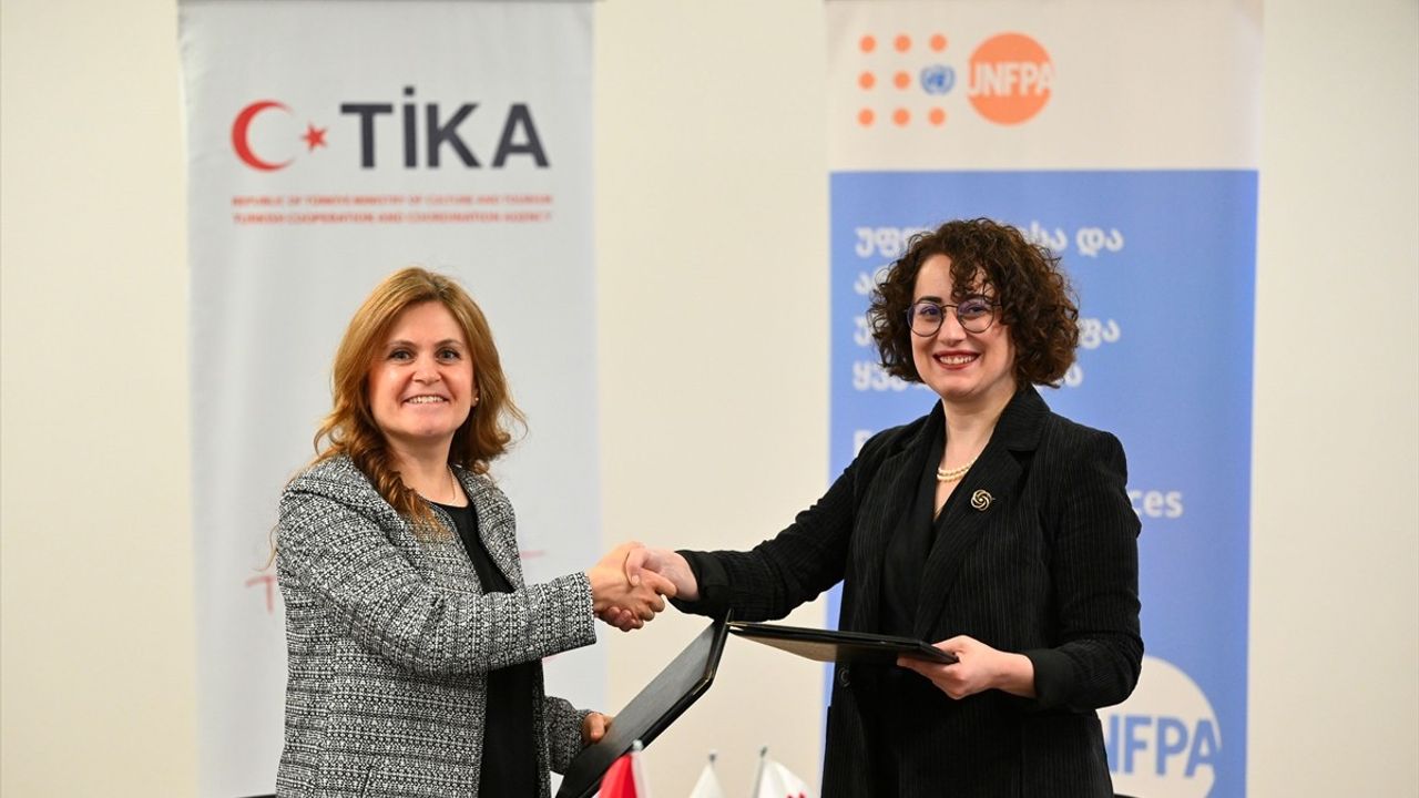 TİKA ve UNFPA'dan Gürcistan'da Kadın Sağlığına Destek Protokolü
