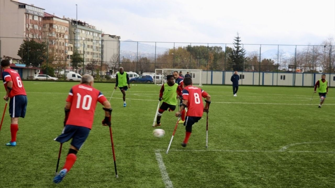 Trabzon'un Ampute Futbol Takımı'nda Şampiyonluk Hedefi