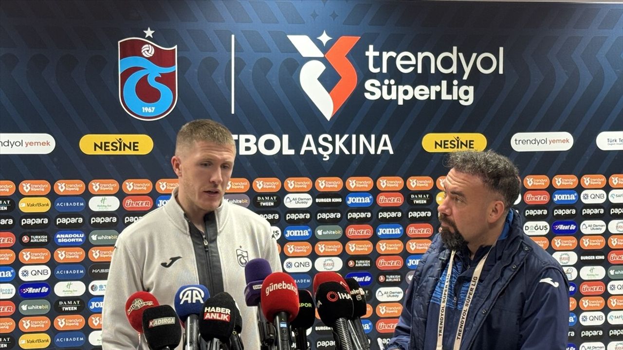 Trabzonspor'un Başarılı Oyuncusu Lundstram'dan Açıklamalar