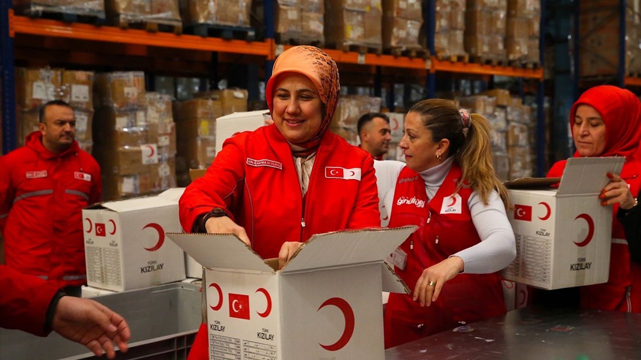 Türk Kızılay'dan Hatay'da Kış Yardımı Açıklaması