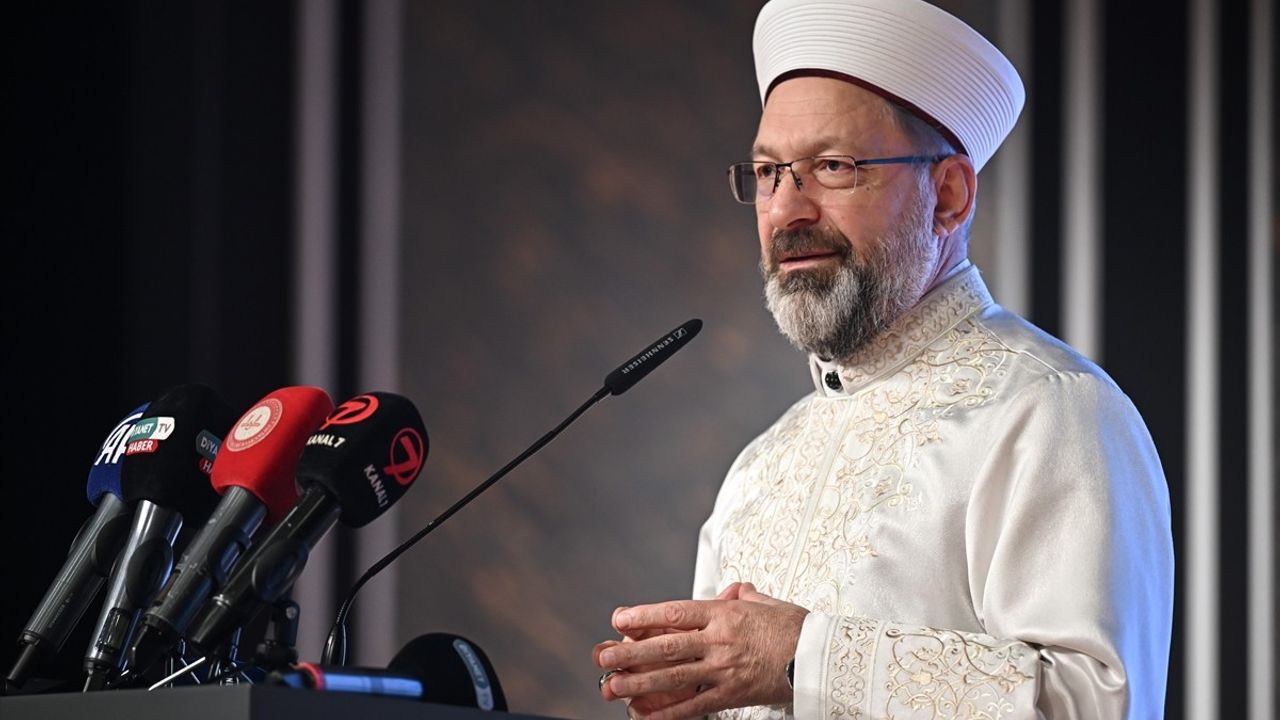 2025 Yılı Ramazan Ayı Tanıtım Toplantısı'nda Diyanet Başkanından Önemli Açıklamalar