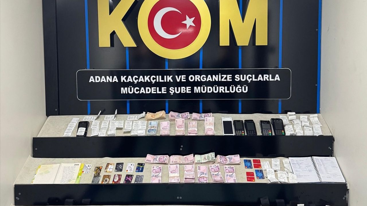 Adana'da Tefecilik Operasyonunda 12 Kişi Gözaltına Alındı