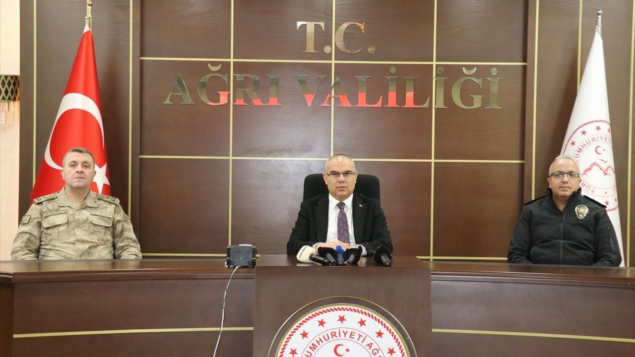 Ağrı'da Asayiş ve Güvenlik Toplantısı