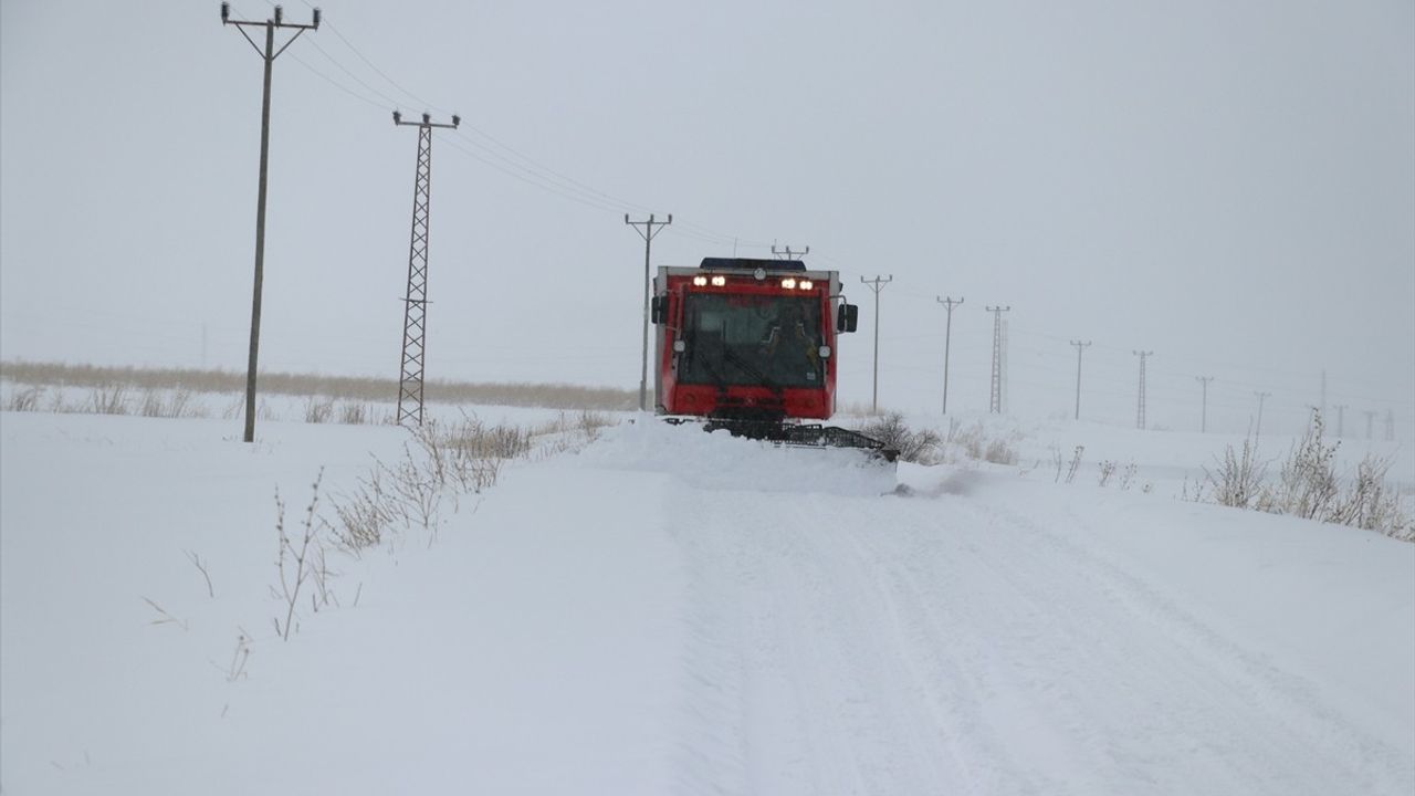 Ağrı'da Paletli Ambulansla Acil Müdahale