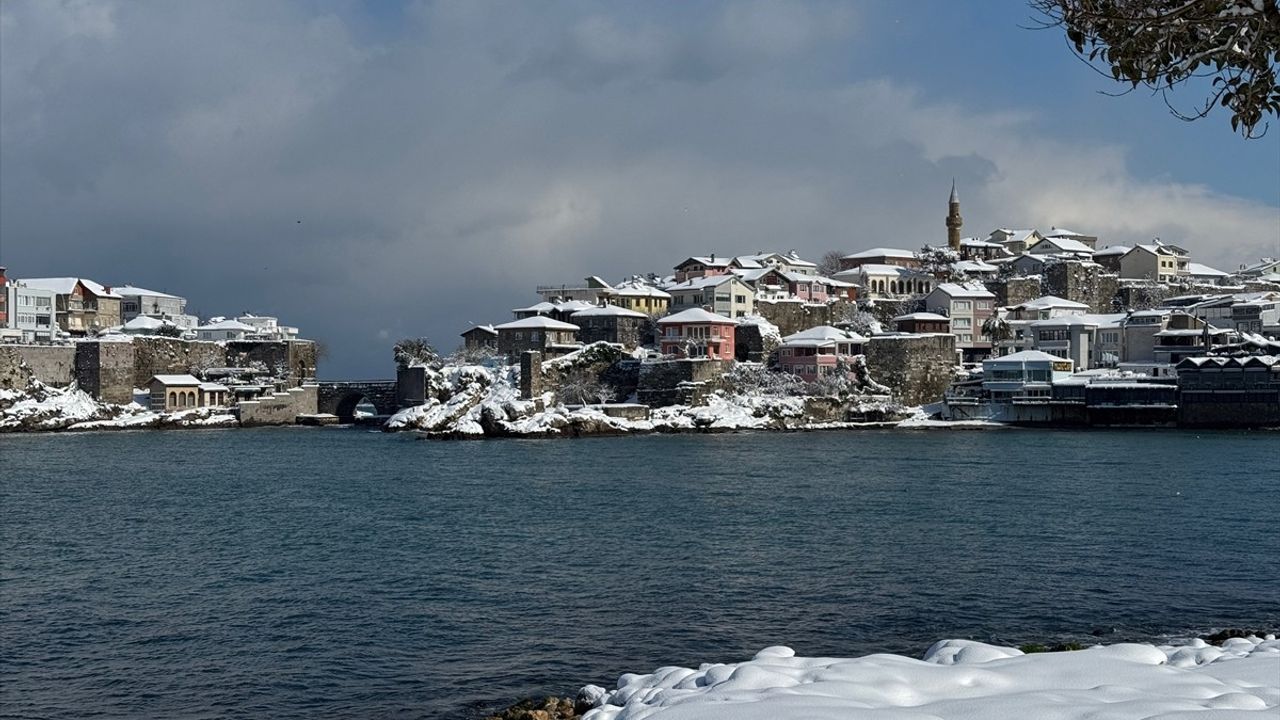 Amasra'da Kış Güzellikleri: Kar Manzaraları