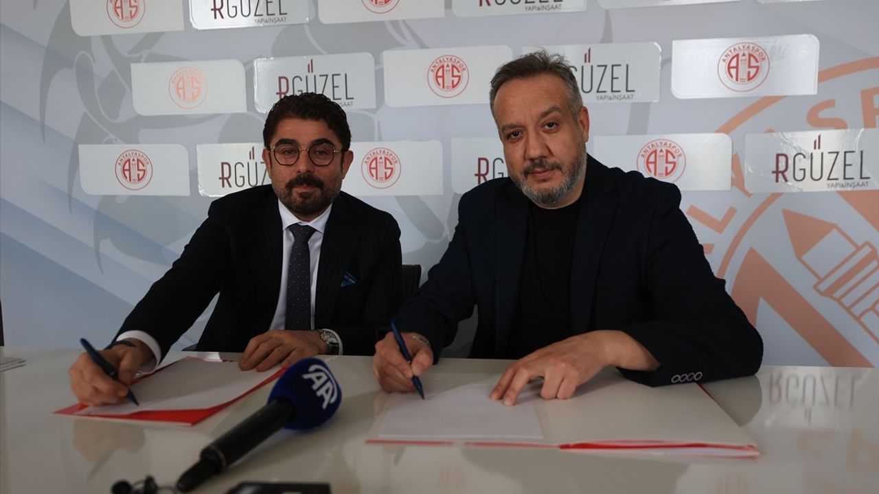 Antalyaspor'dan Yeni Sponsorluk Anlaşması