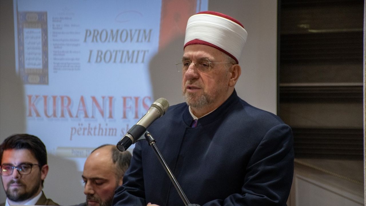 Arnavutça Kur'an-ı Kerim Meali Kosova'da Tanıtıldı