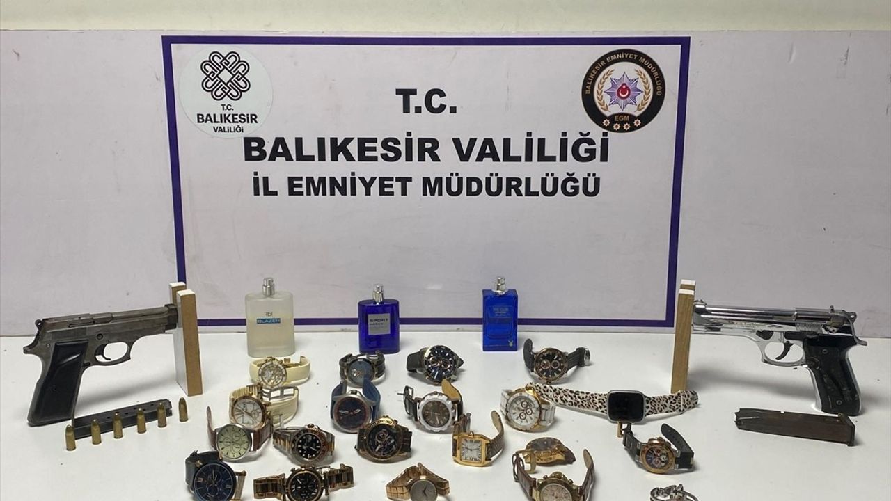 Balıkesir'de Hırsızlık Çetesine Yakalama