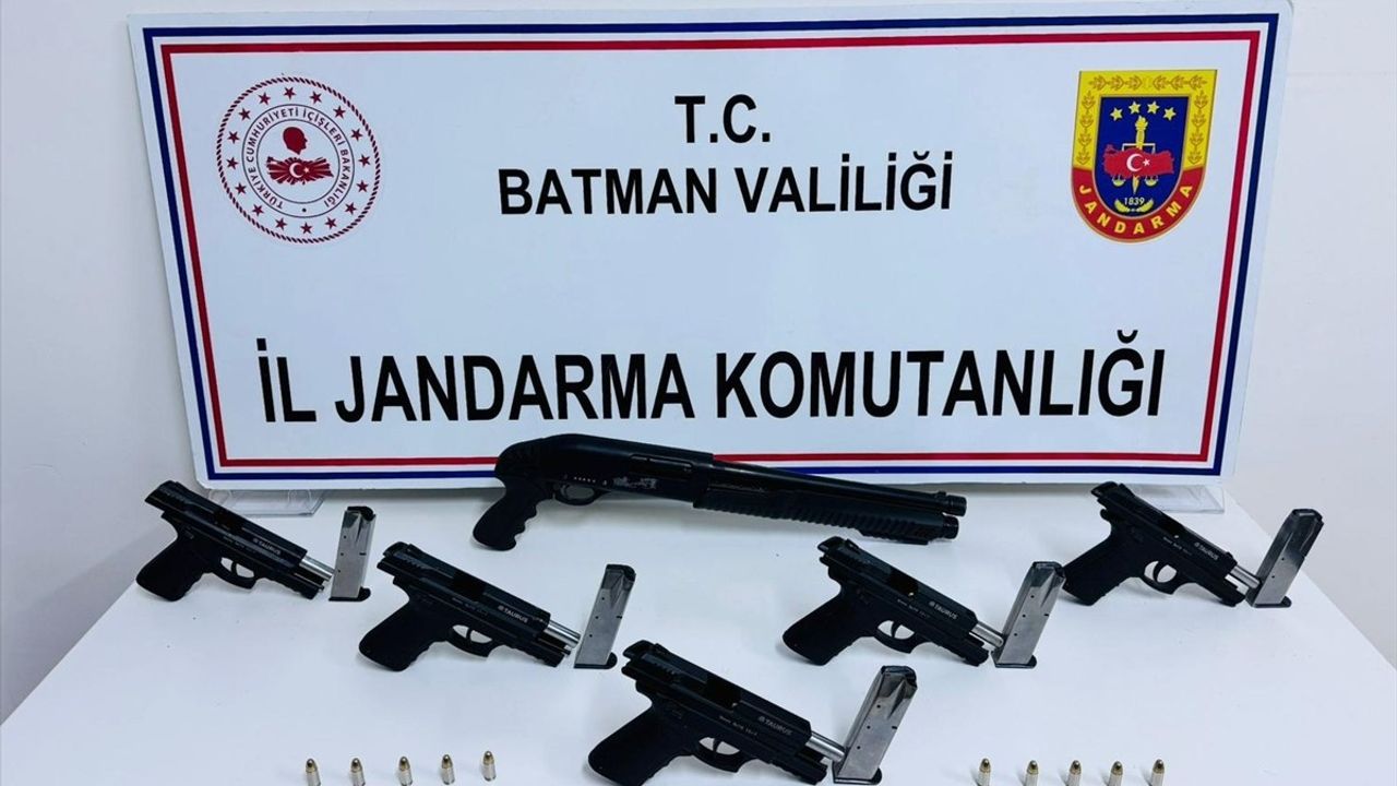 Batman'da Silah Kaçakçılığı Davasında Tutuklama