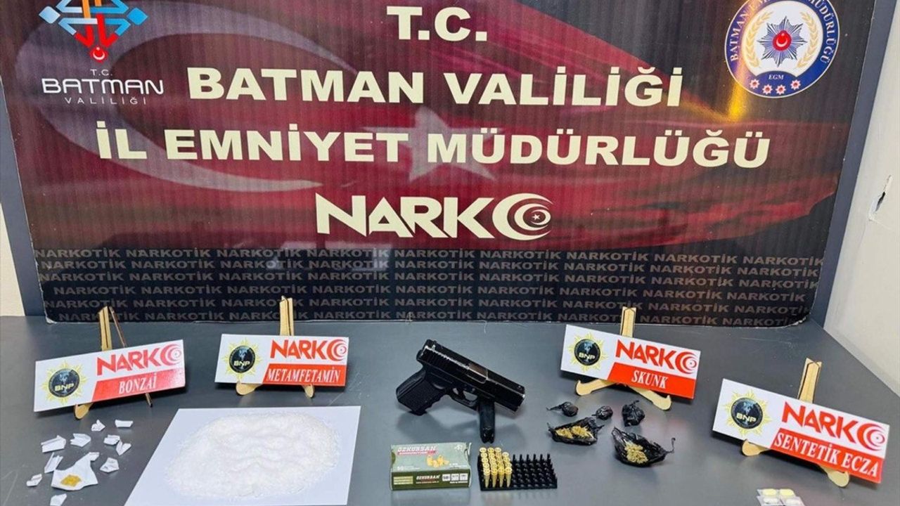 Batman'da Uyuşturucu Operasyonu: 6 Şüpheli Tutuklandı