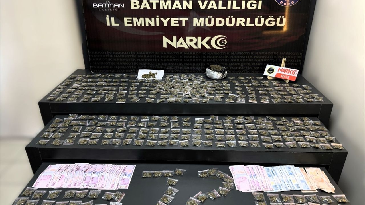 Batman'da Uyuşturucu Operasyonu: Bir Zanlı Tutuklandı