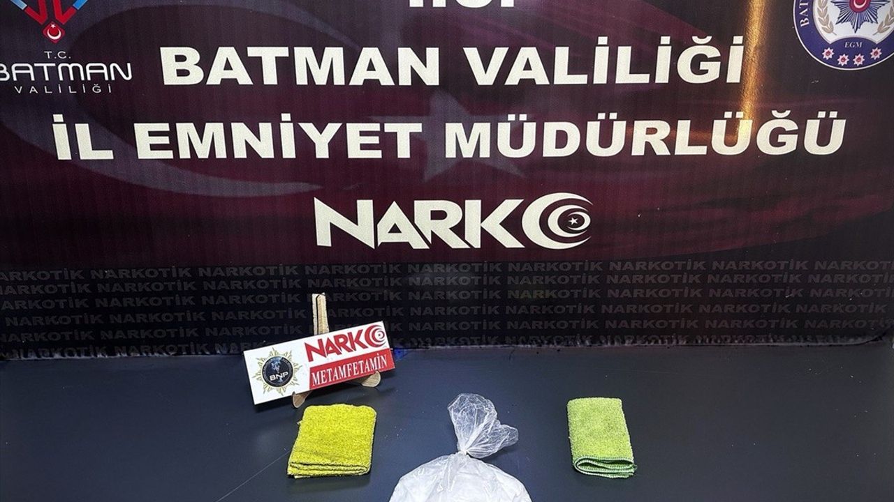 Batman'da Uyuşturucu Operasyonu: İki Şüpheli Tutuklandı