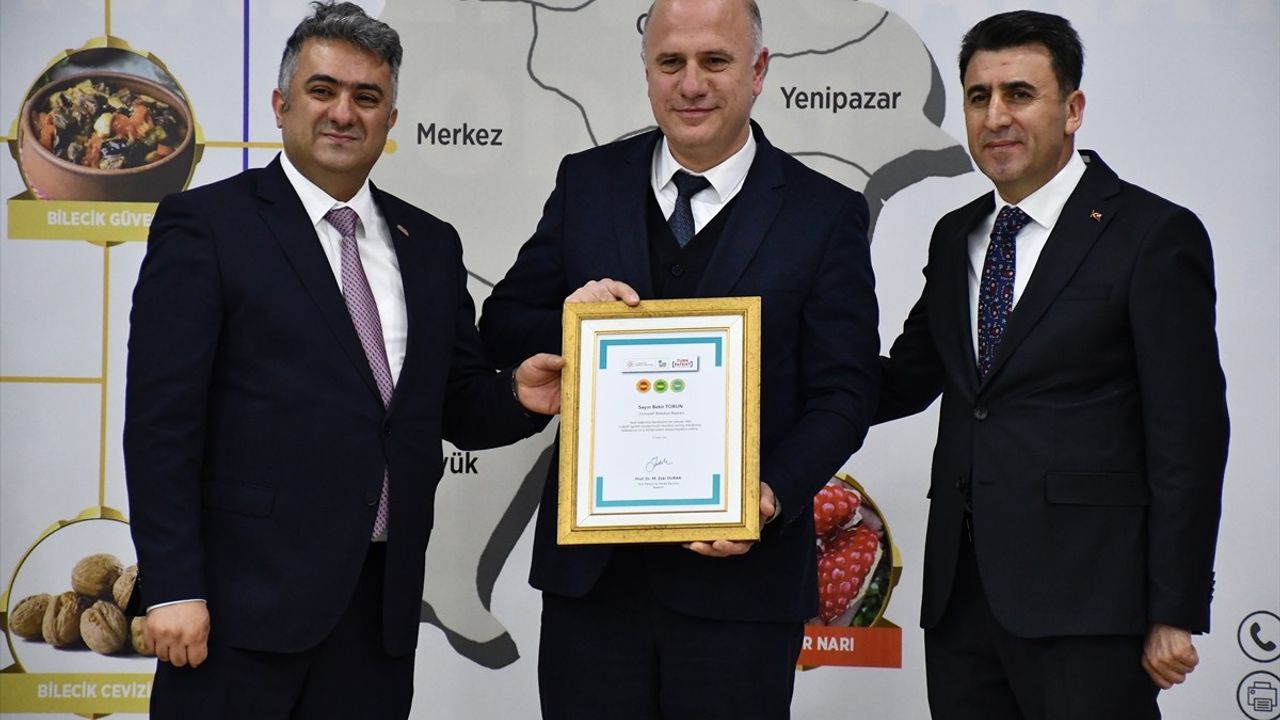 Bilecik'e Coğrafi İşaret Tescili Takdim Edildi