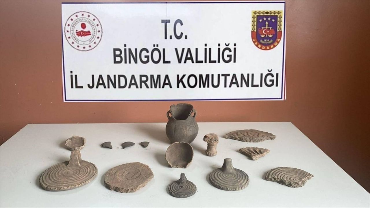 Bingöl'de Kaçak Kazı Operasyonu: İki Şüpheli Gözaltında